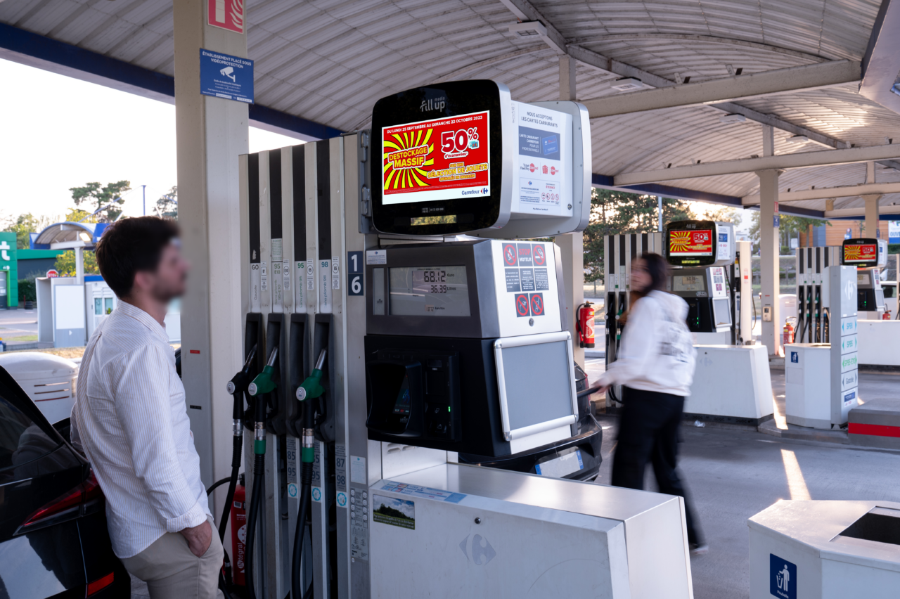 Fill up m dia un dispositif publicitaire profitable pour la grande
