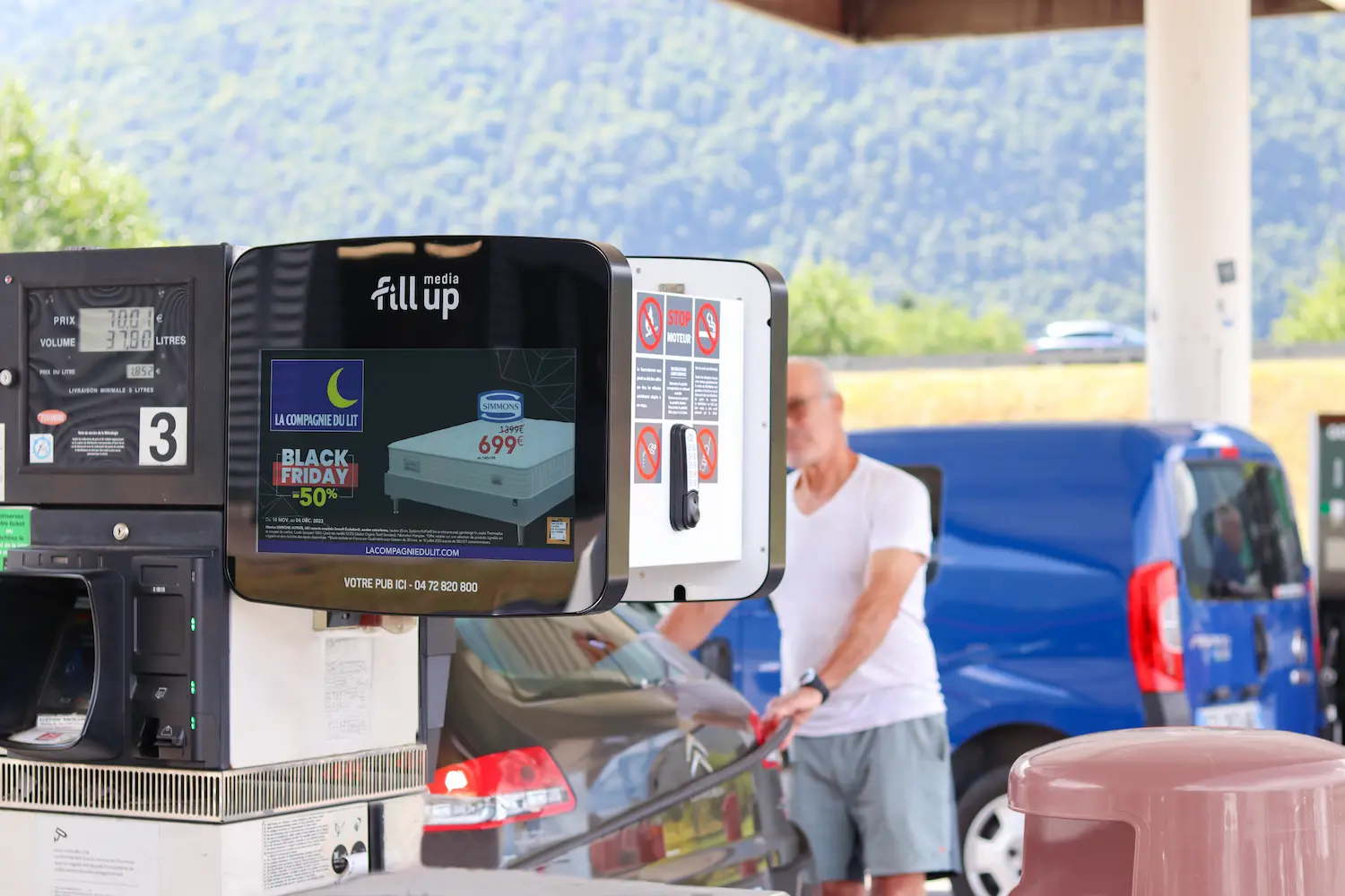 Publicité pendant le BlackFriday