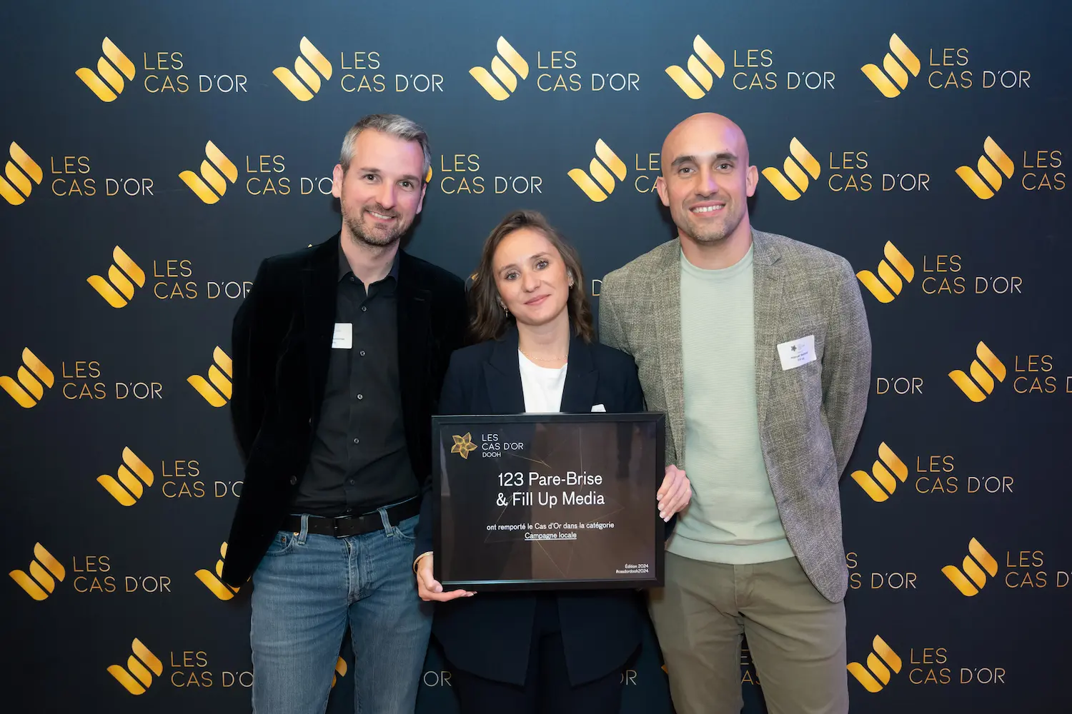 123 Pare-Brise et Fill Up Média qui ont gagné une récompense