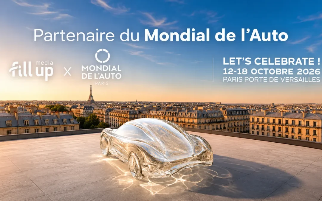 Campagne DOOH Toyota diffusée sur les écrans Fill Up Média en station-service